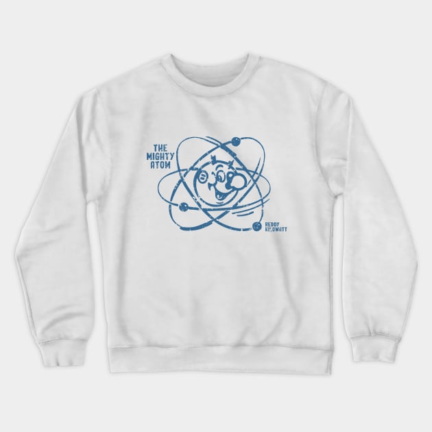 The Mighty Atom - Reddy Kilowatt Crewneck Sweatshirt by Sayang Anak